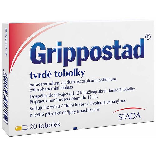 Grippostad 20 tvrdých tobolek