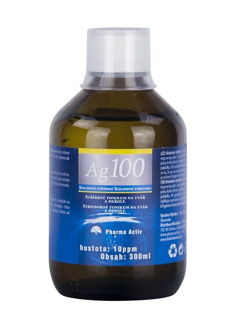 Pharma Activ Koloidní stříbro Ag.100 10 ppm 300 ml