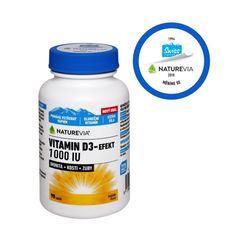 Swiss NatureVia Vitamin D3-Efekt 1000 I.U. 90 tablet