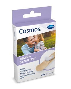Cosmos Sensitive strips náplast 20 ks