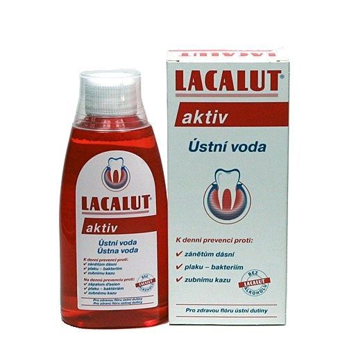 Lacalut Aktiv ústní voda 300 ml