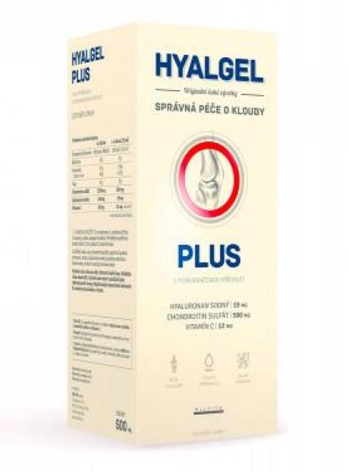 Hyalgel PLUS pomeranč 500 ml