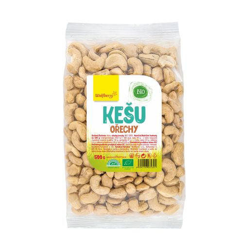 Wolfberry Kešu ořechy BIO 500 g