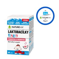 Swiss NatureVia Laktobacílky baby 60 sácku