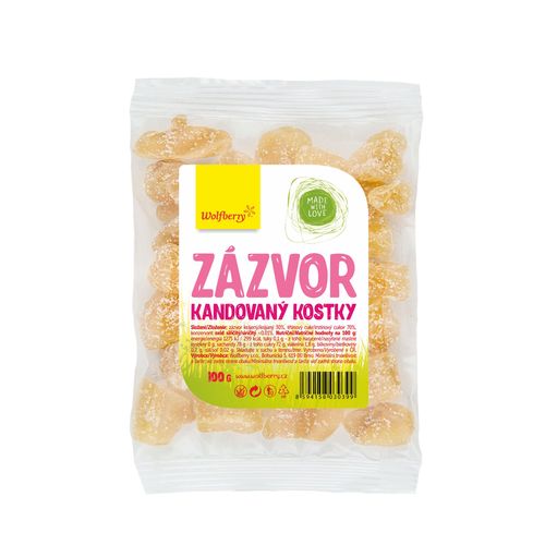 Wolfberry Zázvor kandovaný 100 g