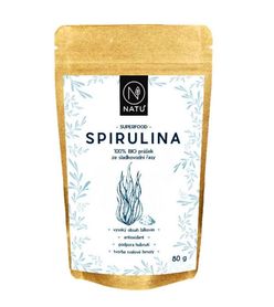 NATU Spirulina BIO prášek 80 g