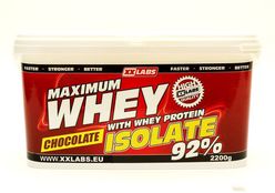 Xxlabs Maximum Whey Protein Isolate 92 čokoláda 2200 g