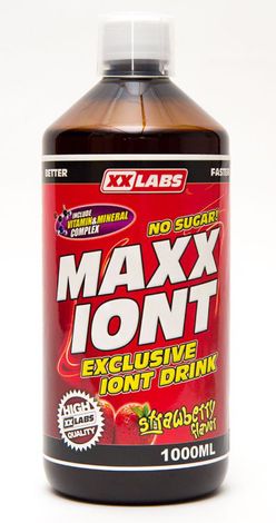 Xxlabs Maxx Iont Sport drink jahoda nápoj 1000 ml