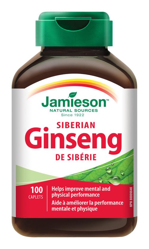 Jamieson Sibiřský ženšen 650 mg 100 tablet