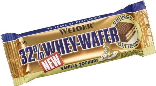 WEIDER 32% Whey-Wafer vanilla-yoghurt tyčinka 35 g