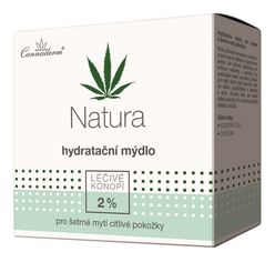 Cannaderm Natura Hydratační mýdlo pH 5.5 100 g
