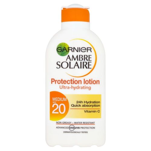 Garnier Ambre Solaire opalovací mléko SPF 20 200 ml