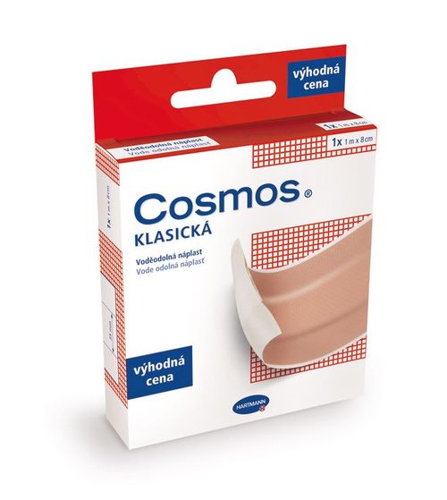 Cosmos Klasická voděodolná 1 m x 8 cm náplast