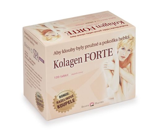 Rosen Kolagen FORTE 120 tablet + 2 RosenSpa koupele