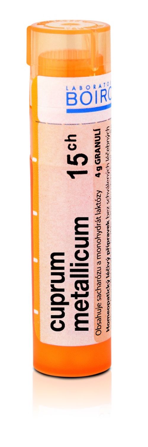 Boiron CUPRUM METALLICUM CH15 granule 4 g