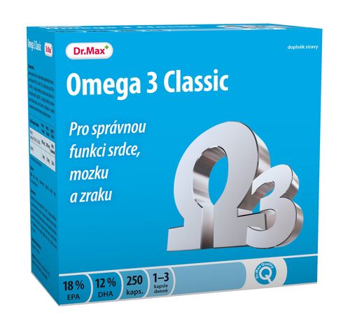 Dr.Max Omega 3 Classic 250 kapslí
