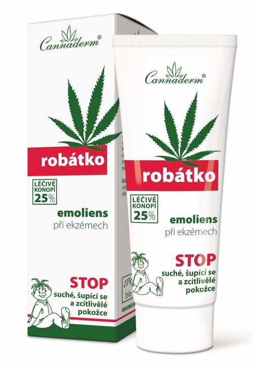 Cannaderm Robátko Emoliens při ekzémech 75 g