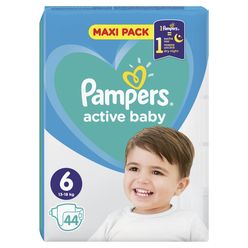 Pampers Active Baby vel. 6 Extra Large dětské pleny 44 ks