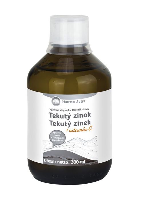 Pharma Activ Koloidní zinek + vitamín C 300 ml