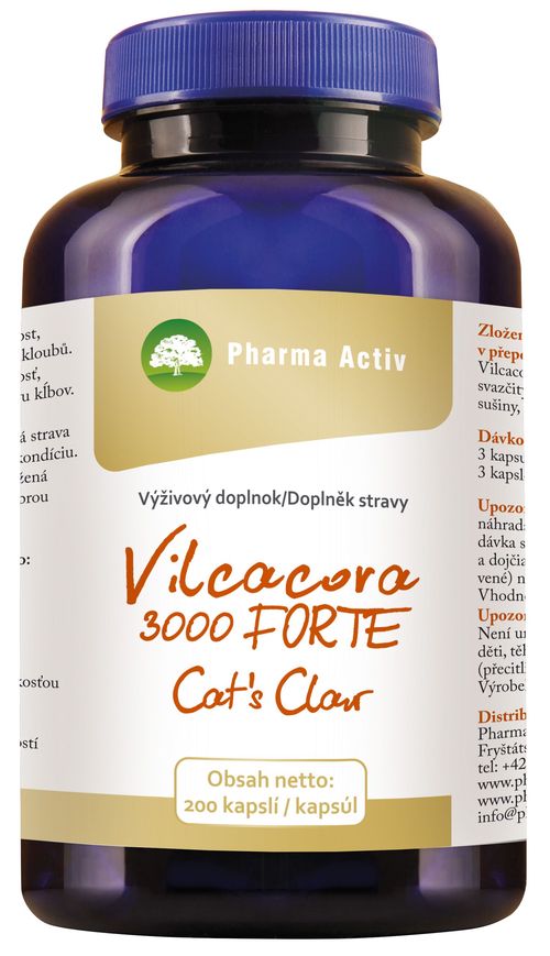 Pharma Activ Vilcacora 3000 Forte 200 kapslí