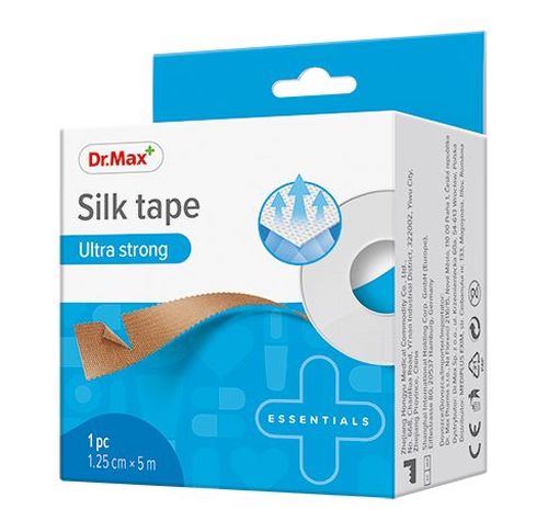 Dr.Max Silk tape Ultra strong 1,25cm x 5m 1 ks