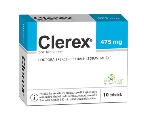 Clerex pro muže 475 mg 10 tobolek