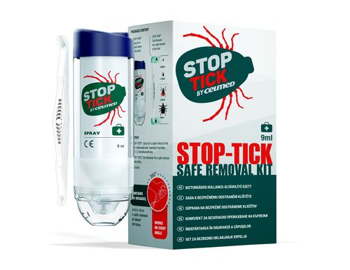 Stop Tick sada k odstranování klíštat 9ml