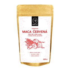 NATU Maca červená BIO prášek 200 g