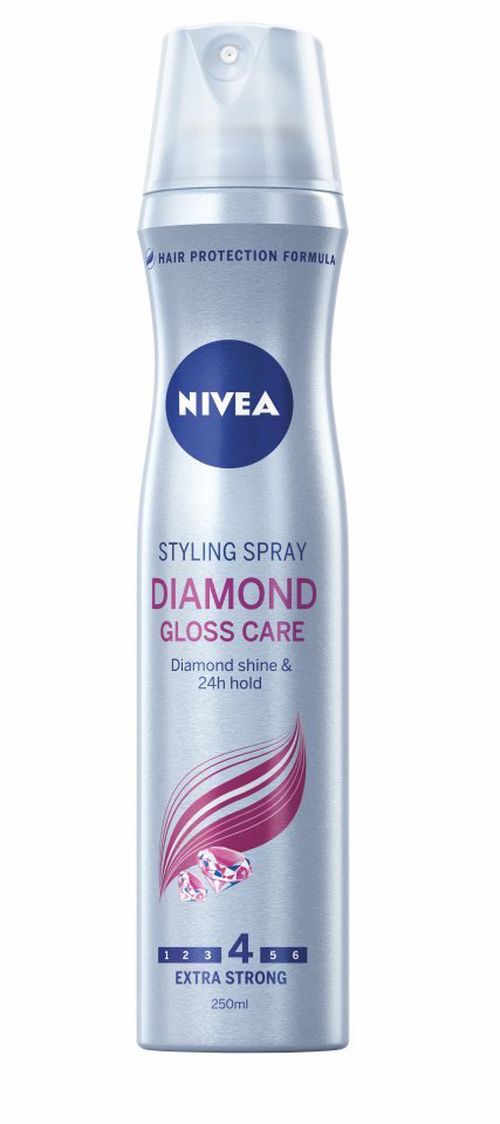 Nivea Lak na vlasy Diamond Gloss 250 ml