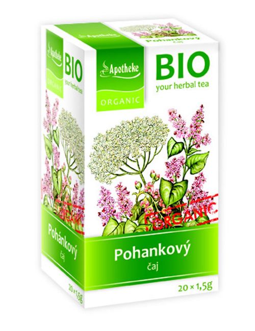 Apotheke BIO Pohankový čaj nálevové sáčky 20x 1,5 g