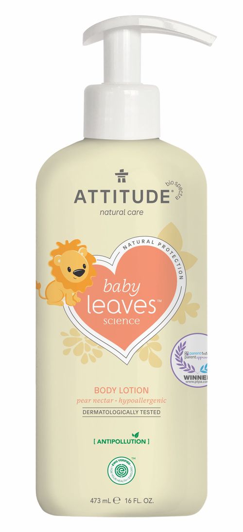 ATTITUDE Baby Leaves Tělové mléko hruška 473 ml