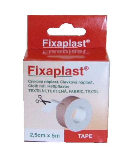 Fixaplast Náplast 2,5 cm x 5 m cívka 1 ks