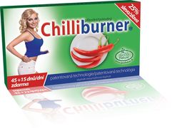 Chilliburner podpora hubnutí 45+15 tablet