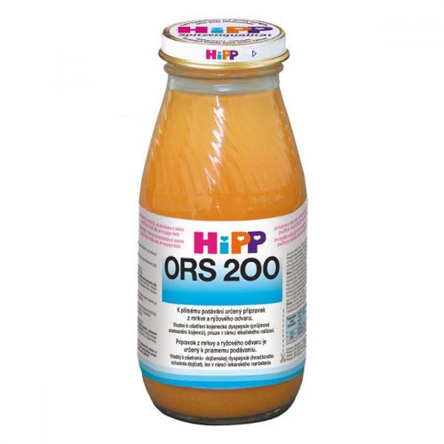 Hipp ORS 200 mrkvovo-rýžový odvar při průjmu 200 ml