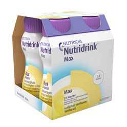 Nutridrink Max příchuť vanilka 4x300 ml