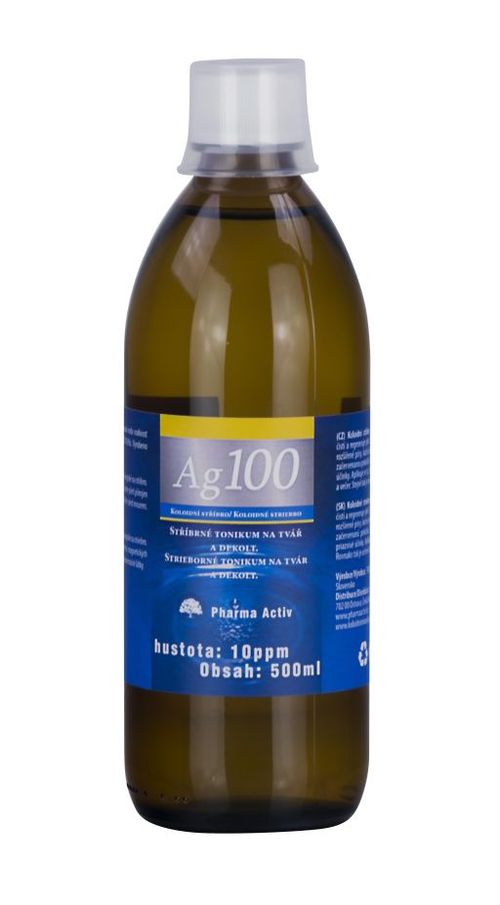 Pharma Activ Koloidní stříbro Ag.100 10 ppm 500 ml