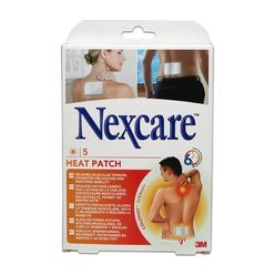 3M Nexcare Hřejivá náplast 95 x 130 mm 5 ks