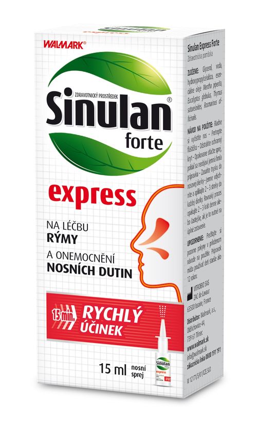 Walmark Sinulan Express Forte spray 15 ml