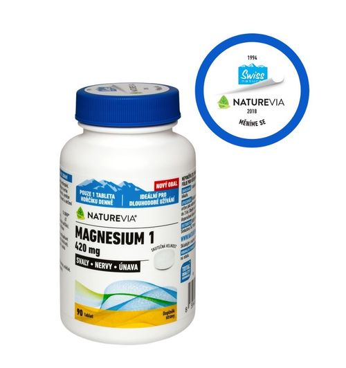 Swiss NatureVia Magnesium 1 420 mg 90 tablet