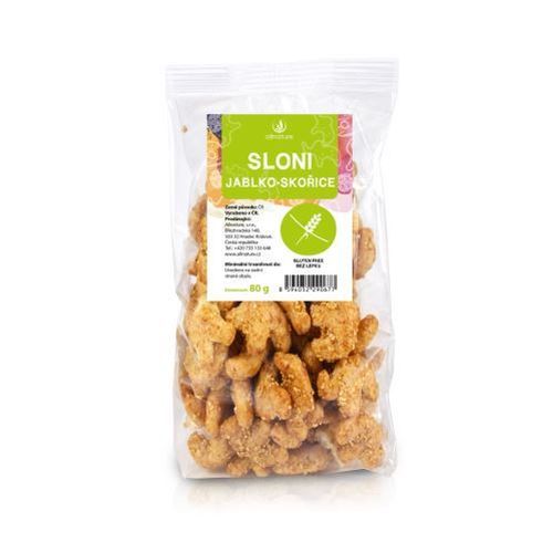 Allnature Sloni jablko-skořice 80 g