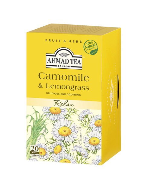 Ahmad Tea Camomille & Lemongrass porcovaný čaj 20 x 1,5 g