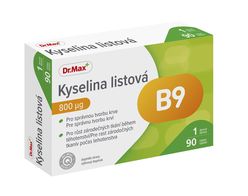 Dr.Max Kyselina listová 800 µg 90 tablet