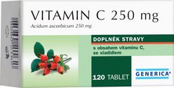 Generica Vitamin C 250 mg 120 tablet