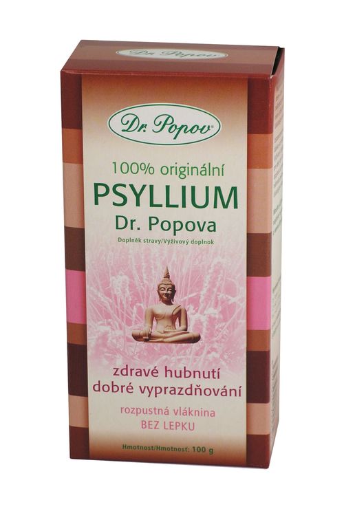 Dr. Popov Psyllium indická rozpustná vláknina 100 g