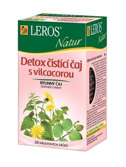 Leros Natur Detox čisticí čaj s Vilcacorou porcovaný čaj 20x1,5 g