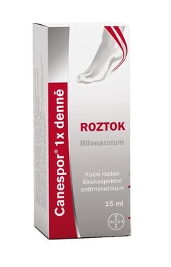 Canespor 1x denně roztok 15 ml