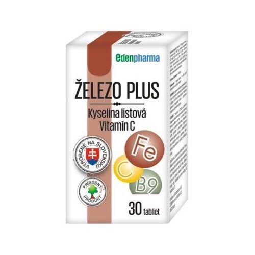 Edenpharma Železo plus 30 tablet