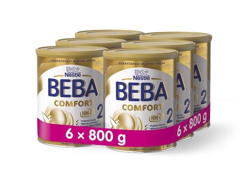 BEBA Comfort 2 HMO 6x800 g