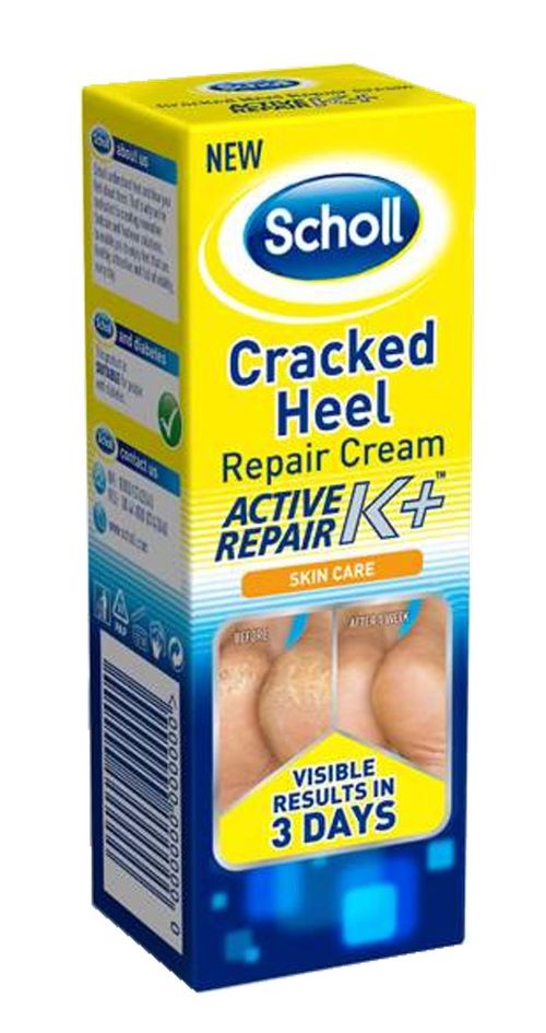 Scholl Krém na rozpraskané paty s Keratinem 60 ml