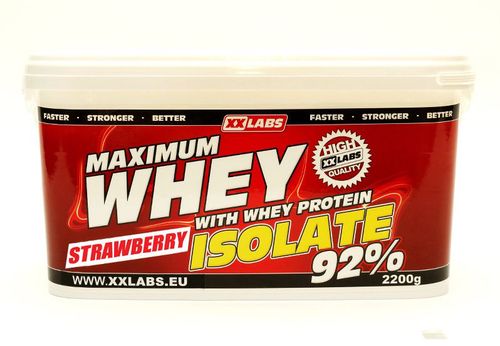 Xxlabs Maximum Whey Protein Isolate 92 jahoda 2200 g